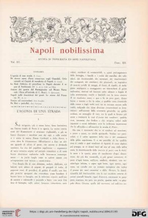 3: L' agonia di una strada