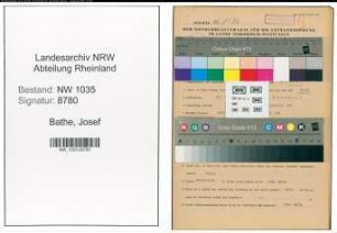 Entnazifizierung Josef Bathe , geb. 23.09.1890 (Kaufmaennischer Angestellter)