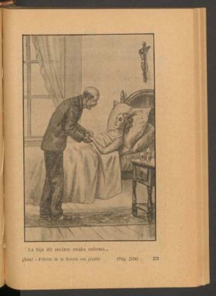La hija del anciano estaba enferma... - [Ilustración]