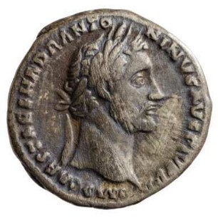 Münze, Denar, 151 - 152 n. Chr.