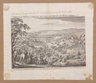 "Delineation des Treffens so zwischen den Schwedischen und Keyserischen bey Wiseloch vorgangen."