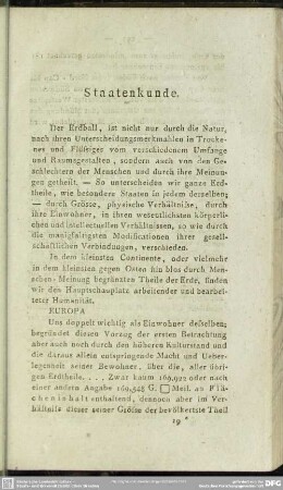 Staatenkunde