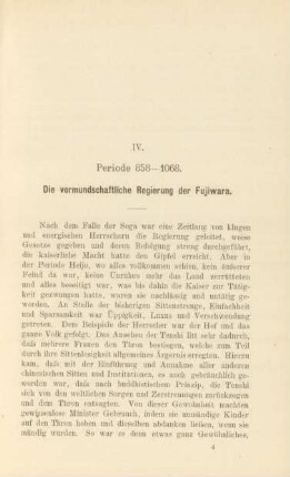 IV. Periode 858 - 1068