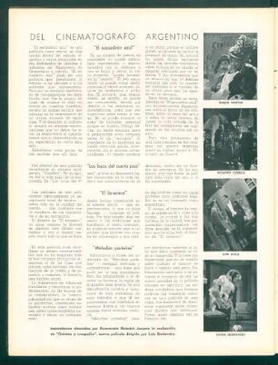 Del cinematógrafo argentino