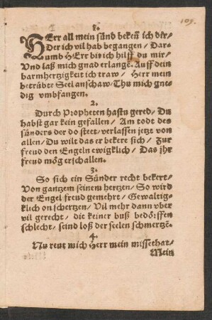 HErr all mein sünd beken ich dir/ || Der ich vil hab begangen/