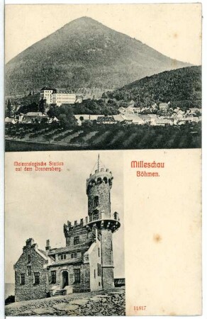 Milleschau. Meteorologische Station