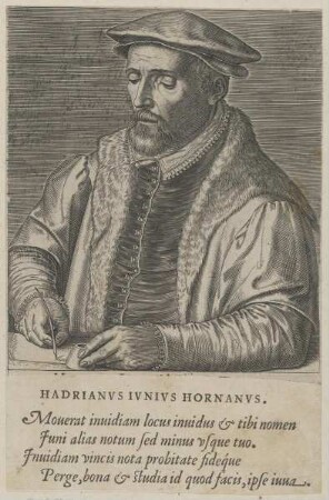 Bildnis des Hadrianvs Ivnivs Hornanvs