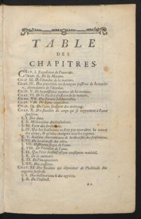 Traité De L'Ame