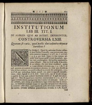 Institutionum Lib. III.