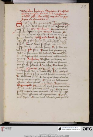 Heinrich Seuse, Horologium sapientiae