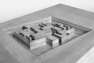 Deutscher Pavillon, Venedig Umgestaltung: Ansicht des Ausstellungsmodells 1:100 (Modellfoto) (Beitrag zur Deutschen Werkbund Ausstellung »this is modern« Venedig 2014)