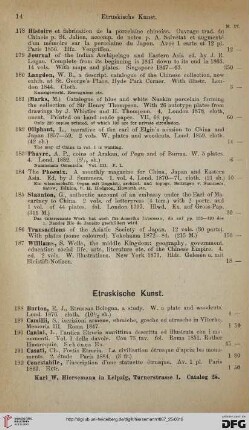 Etruskische Kunst (Nr. 188 - 205)
