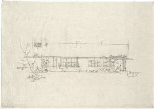 Gsaenger, Gustav; Tegernsee (Bayern); Landhaus Dr. Jamin - Südseite (Perspektive)