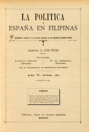 Núm. 121. 24 Septiembre 1895