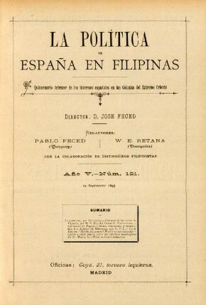 Núm. 121. 24 Septiembre 1895