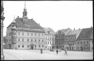 Oederan. Markt u. Rathaus