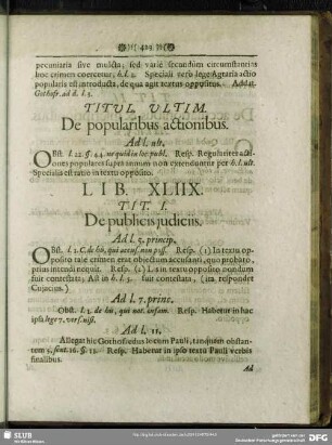 Lib. XLIIX.