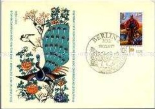 Postkarte zur Solidarität mit Vietnam