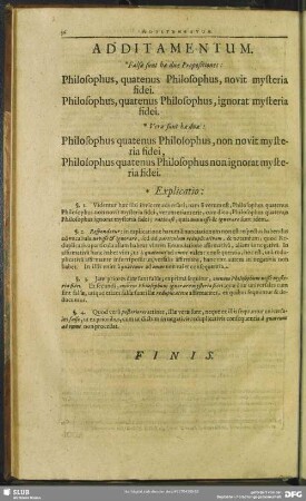 Additamentum
