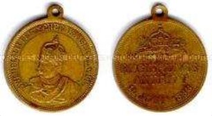 Tragbare Medaille auf den Regierungsantritt des Kaisers Wilhelm II.