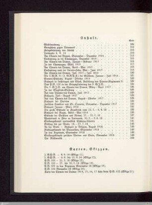 Inhalt - Karten - Skizzen