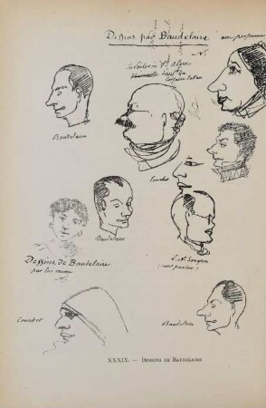 XXXIX. Dessins de Baudelaire