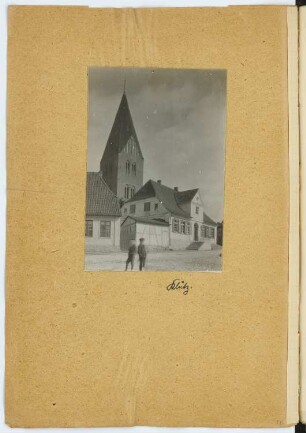 Marienkirche, Klütz: Ansicht (aus: Skizzen- und Fotoalbum 9)