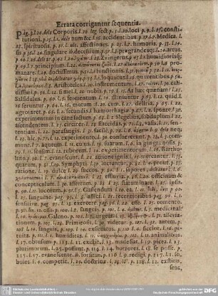 Errata corrigantur sequentia