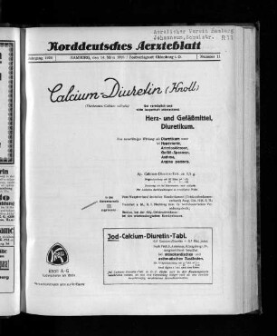 Jahrgang 1926, Hamburg, den 14. März 1926, Nummer 11