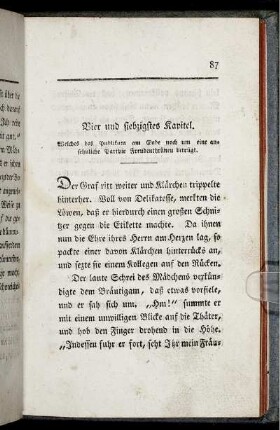 Vier und siebzigstes Kapitel.