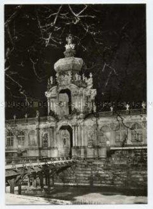Zwinger in Dresden vor 1945