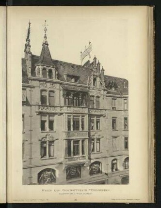 Wohn- und Geschäftshaus Tübingerhof. Architekten Bihl & Woltz, Stuttgart