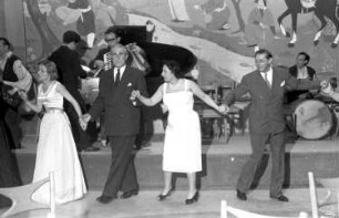 Madrid (Spanien): Hotel; Abschiedsfest; Hora mit dem Prinzen