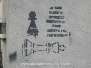 IF YOU WANT TO ACHIEVE GREATNESS STOP ASKING FOR PERMISSION