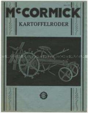 Kartoffelroder der Firma Mc. Cormick