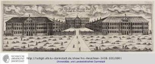 Das Fürstl. Marggr. Bad. Schloß zu Rastadt : Bildliche Darstellung