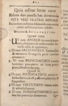 quia adhuc locus vacat Habeto duo puncta haec devotionalia Vita Veri Fratris Minoris ...]