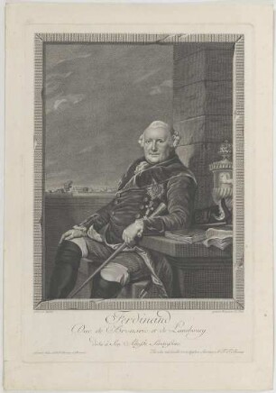 Bildnis des Ferdinand de Bronsvic et de Lunebourg
