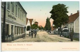 Staritz. Gasthof zum Schwan und Radfahrer