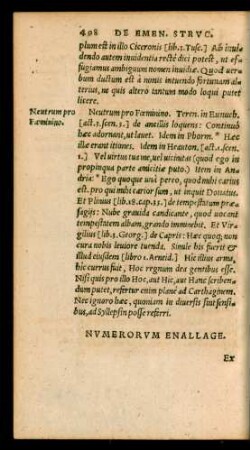 Numerorum Enallage.