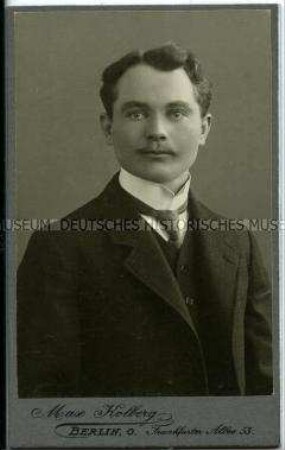 Porträt eines jungen Mannes, Carte de Visite
