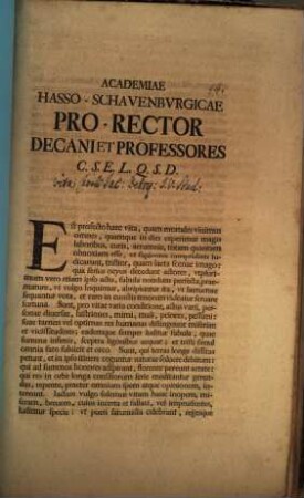Academiae Hasso-Schauenburgicae Pro-Rector, Decani et Professores C. S. E. L. Q. S. D. : [Programma invitatorium ad exequias Caroli Iacobi Detry, I. U. Stud., continens defuncti vitae curriculum]