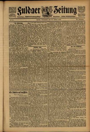 Ausgabe vom Donnerstag, den 18. Januar 1906.