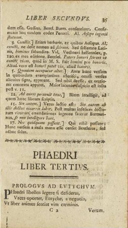 Phaedri Liber Tertivs