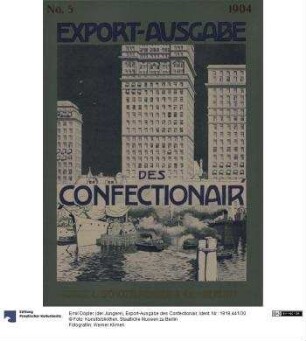 Export-Ausgabe des Confectionair