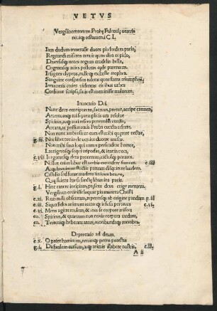 Testamentum Vetus