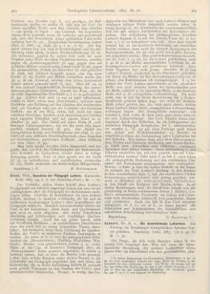 464-465 [Rezension] Scheurl, A. v., Die bevorstehende Lutherfeier