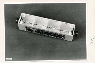 Tiefpass TP 11 Ansicht von oben, offen, Foto 1959