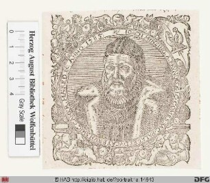 Bildnis Joachim Münsinger (Mynsinger) von Frundeck