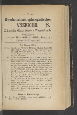 8. 30. April 1871